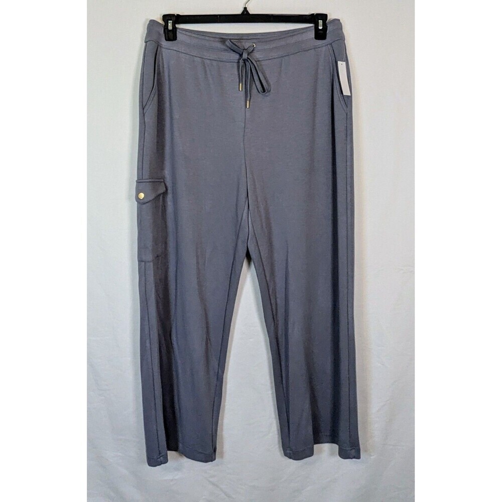 Sharagano Woman Pull-On Gray Lounge Pants – Size 1X – NWT